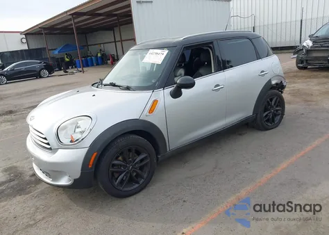 2013 Mini Countryman Cooper из США, поврежденный, VIN WMWZB3C52DWM09675